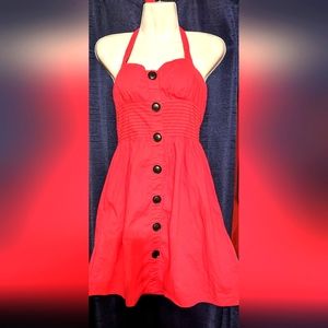 💚 3 for $25 Ruby Rox , Hot Pink , Size 5 Halter Dress